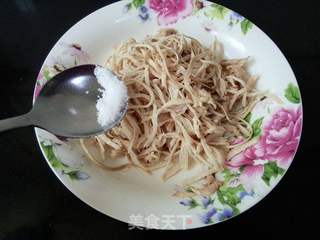 椒麻鸡丝的做法步骤:6