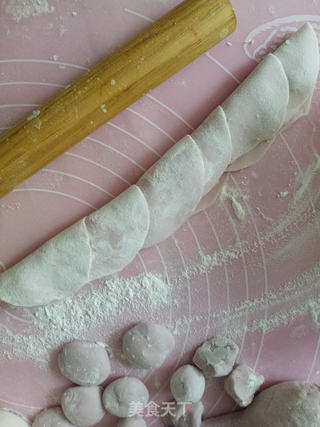 紫薯玫瑰花抱蛋煎饺的做法步骤:12