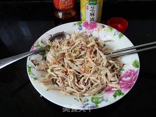 椒麻鸡丝的做法步骤:9