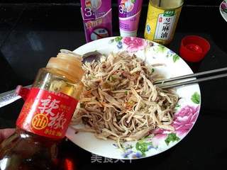 椒麻鸡丝的做法步骤:8