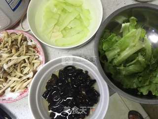 麻辣水煮肉片的做法步骤:3
