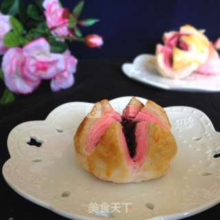 荷花酥——乐众缤纷夏日烘焙大赛获奖作品的做法步骤:16
