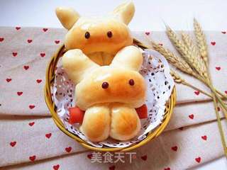 小兔子面包——乐众缤纷夏日烘焙大赛获奖作品的做法步骤:20