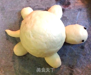 乌龟面包——乐众缤纷夏日烘焙大赛获奖作品的做法步骤:8