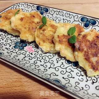 香煎虾饼的做法步骤:5