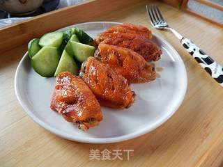 微波烤翅的做法步骤:7