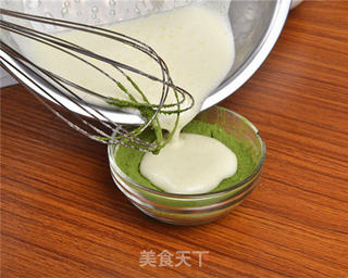抹茶冰淇淋的做法的做法步骤:7