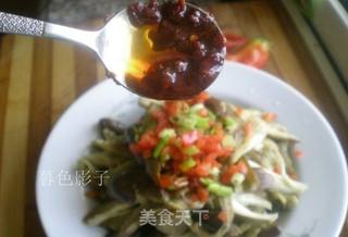 蒸拌茄子的做法步骤:9