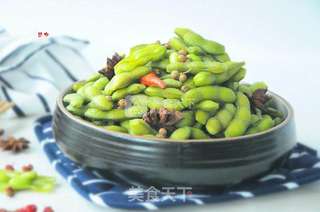 夏季爽口煮毛豆的做法步骤:5