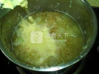 瑶柱冬瓜玉米羹的做法步骤:9