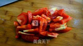 番茄牛肉煮米粉的做法步骤:5