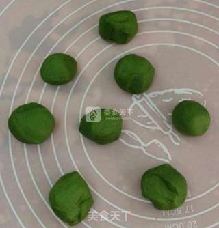 抹茶芋泥饼的做法步骤:5