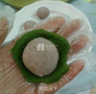 抹茶芋泥饼的做法步骤:6