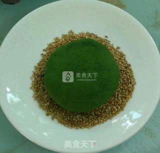 抹茶芋泥饼的做法步骤:7