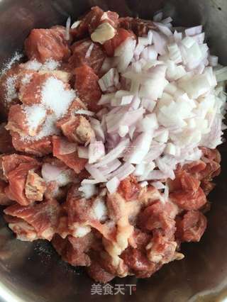 烤羊肉串的做法步骤:2