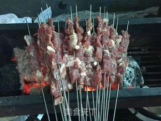 烤羊肉串的做法步骤:4