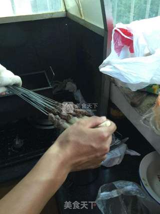 烤羊肉串的做法步骤:6