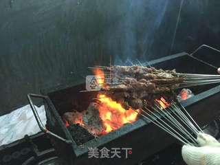 烤羊肉串的做法步骤:9