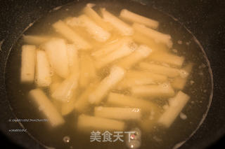 上汤手打鱼肉塞面筋的做法步骤:15