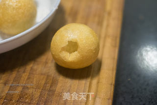 上汤手打鱼肉塞面筋的做法步骤:9