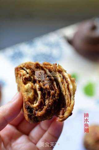 红糖麻酱烧饼好吃的秘密的做法步骤:13