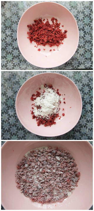 蔓越莓戚风的做法步骤:3