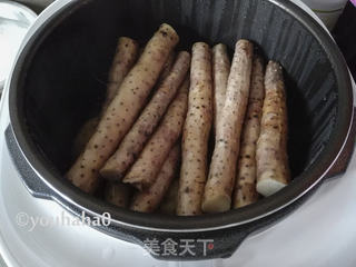 蓝莓山药茶巾绞的做法步骤:2