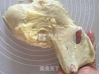 水蜜桃造型面包的做法步骤:3