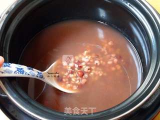 红豆薏米粥的做法步骤:5