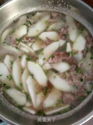 羊肉冬瓜汤的做法步骤:3