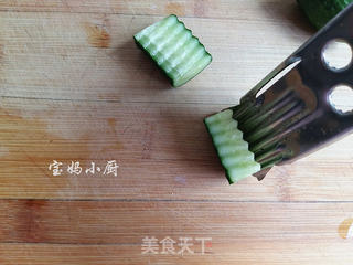 麻酱黄瓜拌粉丝的做法步骤:6