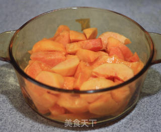 怀旧美食致童年---糖水黄桃的做法步骤：2