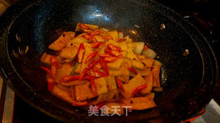 酱焖白豆腐干的做法步骤:16
