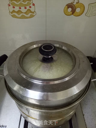 皇冠蒸蛋糕的做法步骤:8