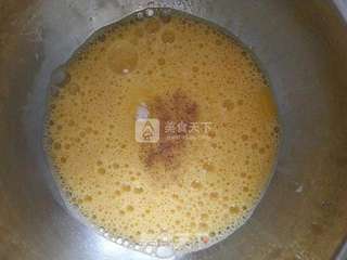 榆钱鸡蛋饼的做法步骤:4