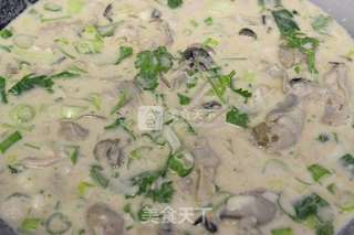 生蚝鸡蛋饼的做法步骤:12