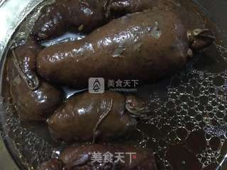龙游小吃——猪肠(糯米肠)的做法步骤:8