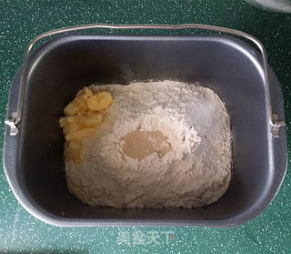 鸡蛋牛奶吐司(一键式)的做法步骤:5