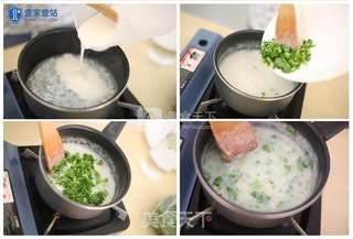 银鱼山药羹的做法步骤:6
