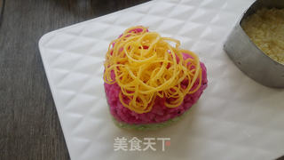 蛋花寿司堡的做法步骤:14