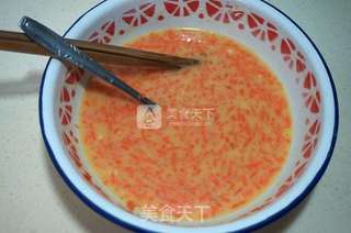 胡萝卜鸡蛋饼的做法步骤:6