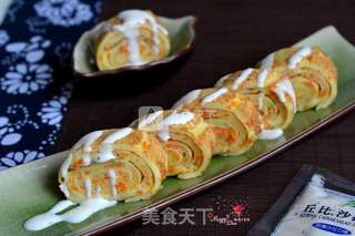 胡萝卜鸡蛋饼的做法步骤:14