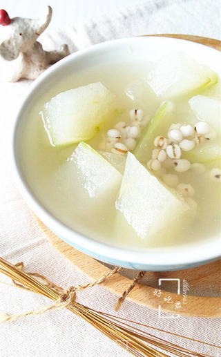 冬瓜薏米糖水的做法步骤:7