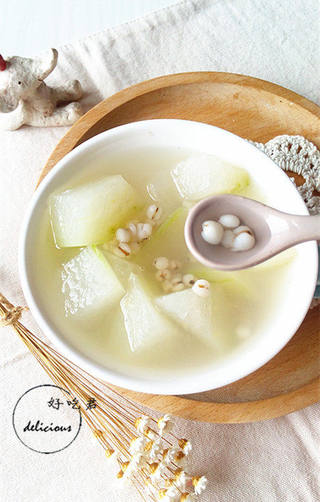 冬瓜薏米糖水的做法步骤:10