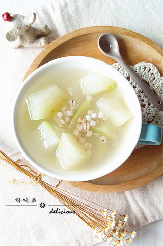 冬瓜薏米糖水的做法步骤:9
