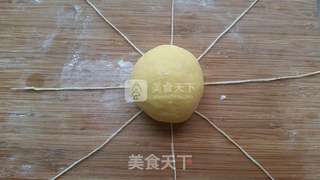 豆沙南瓜面包的做法步骤:11