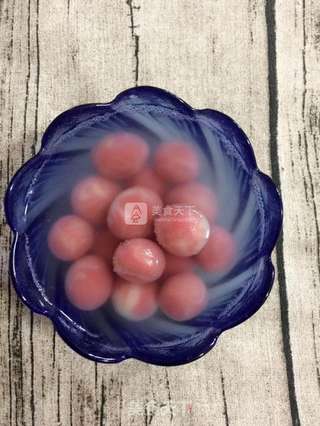 雨花石汤圆的做法步骤:8