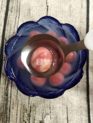 雨花石汤圆的做法步骤:10