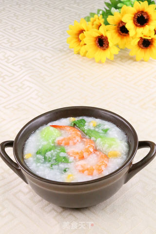天太热,晚上喝碗【生滚鲜虾粥】算了的做法步骤:5