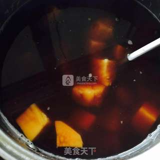 番薯红豆糖水的做法步骤:4